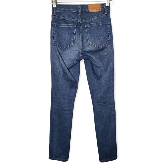 Madewell Roadtripper High Rise Skinny Jeans in Orson Wash - Picture 6 of 7